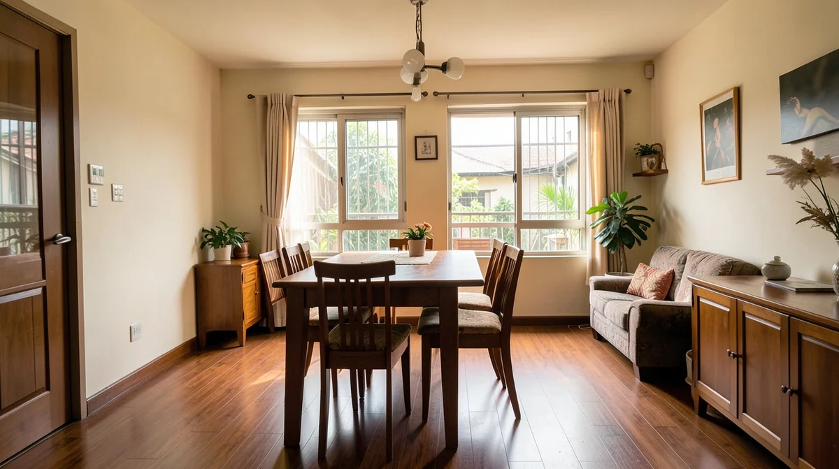 How to Plan a Dining Area When You Don't Have a Separate Dining Room