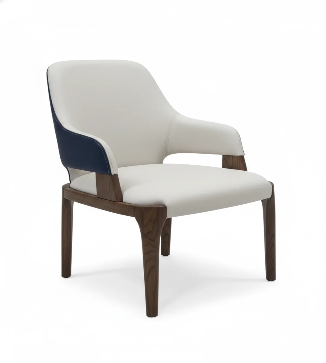 Aclen Dark Walnut Dining Chair