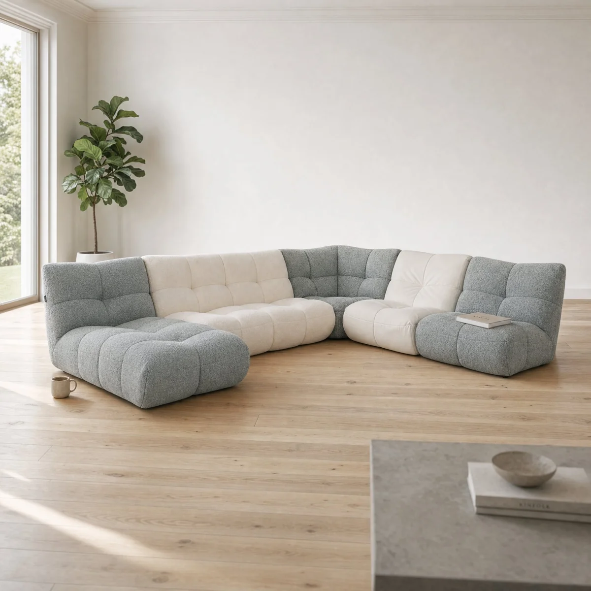 Sofa Seksyen Sudut Crest
