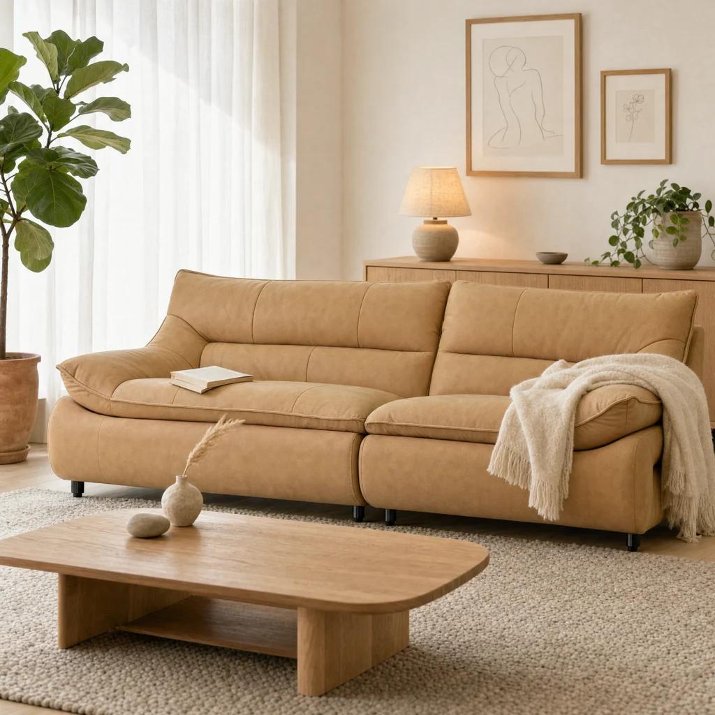 Knight Everyday Easy-Clean Fabric Sofa