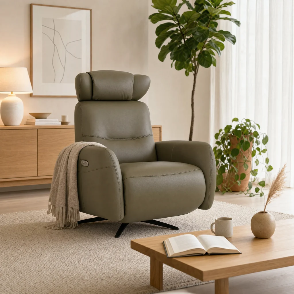 Pivot Swivel Recliner Armchair