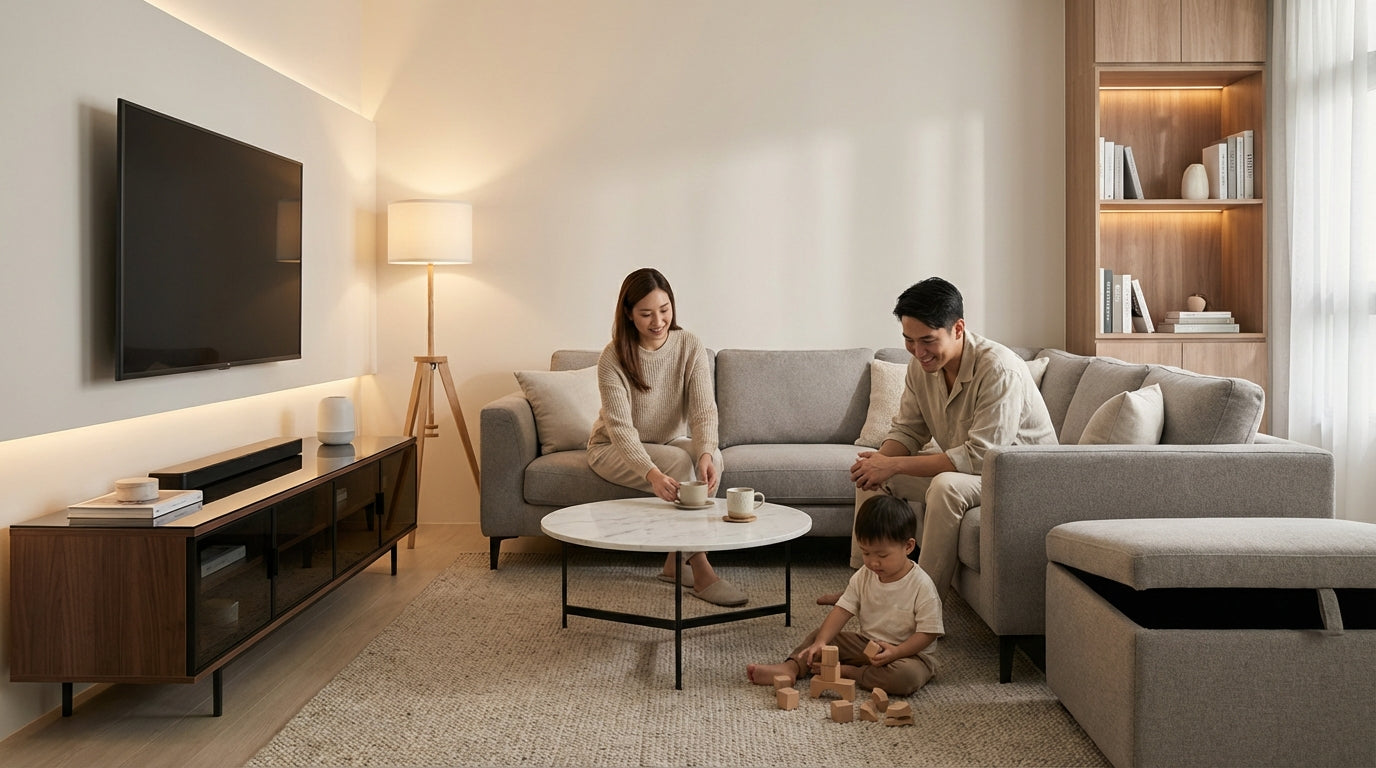 How to Style Your Living Room with Modern Furniture in Singapore