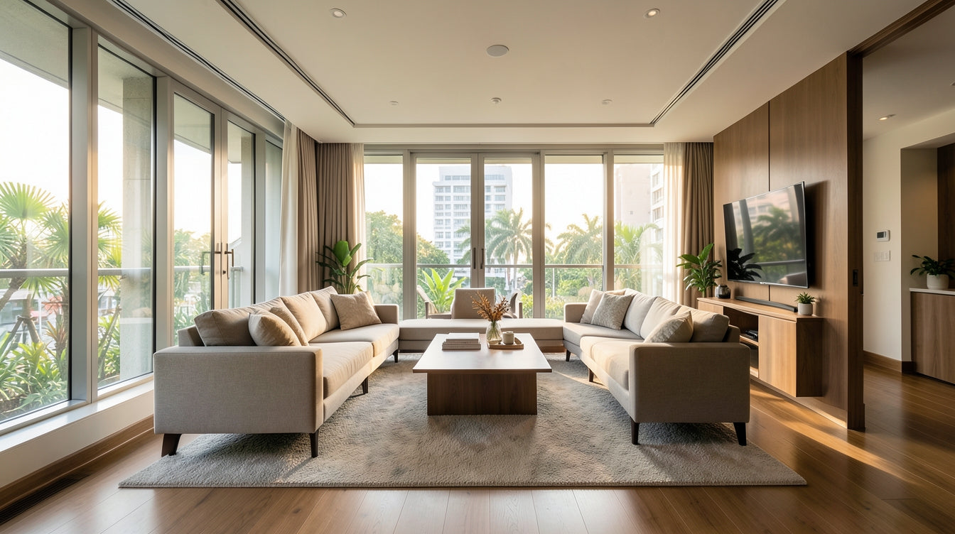 Open Concept Living Room Ideas for Singapore Homes - Singapore Home Interior