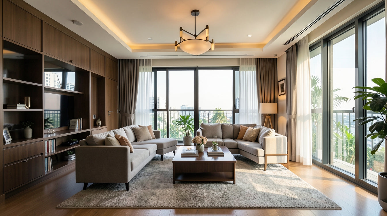 Open-Concept Living Room Furniture Arrangement Tips for Singapore Homes - Singapore Home Interior