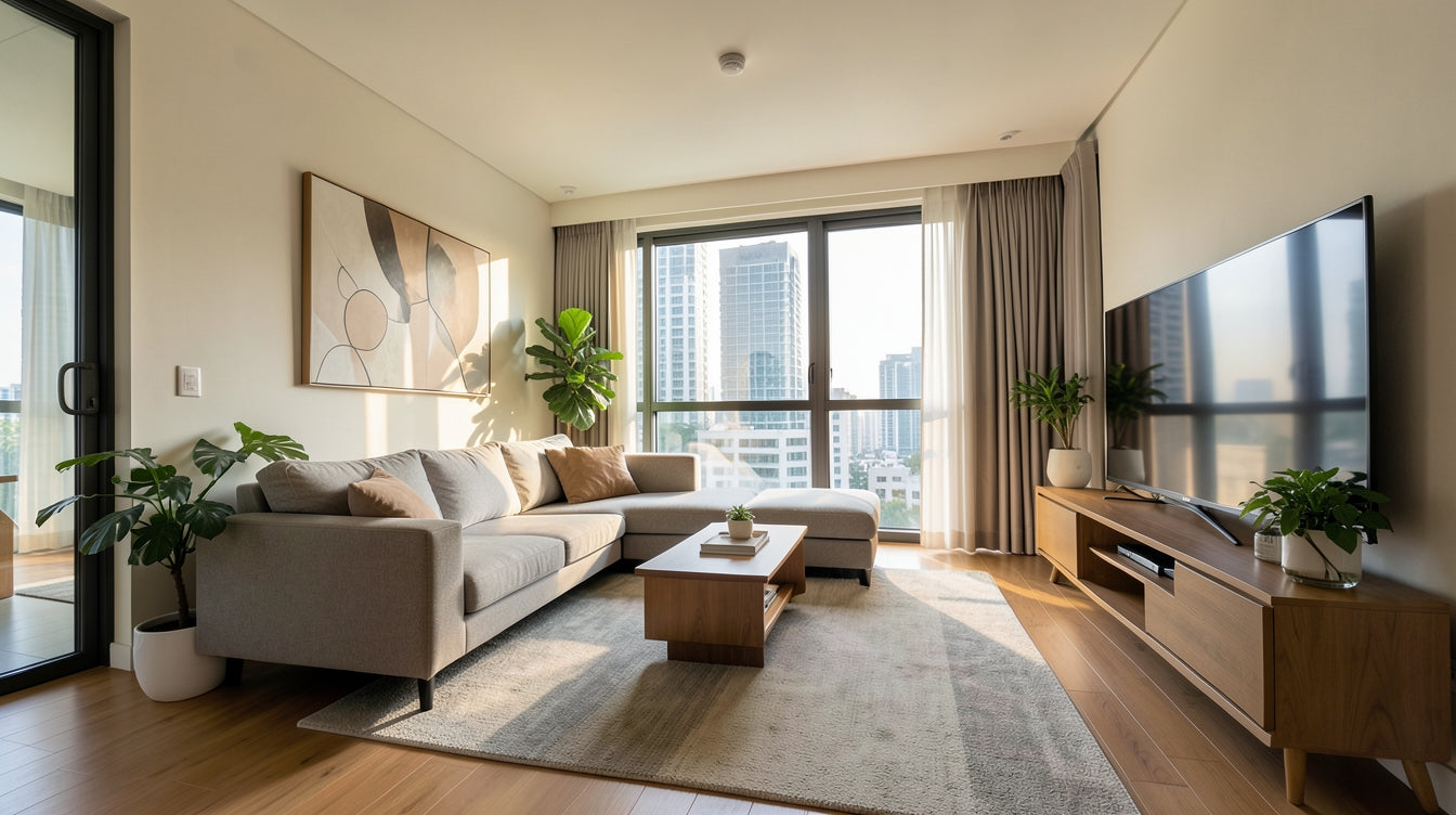 How to Choose the Right Sofa Size for Your HDB Living Room - Singapore Home Interior