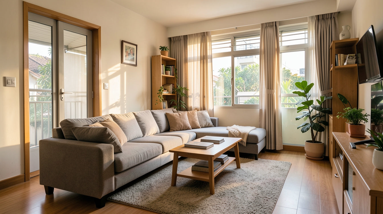 Leather Sofa vs Fabric Sofa: An Honest Comparison for Singapore Homeowners - Singapore Home Interior