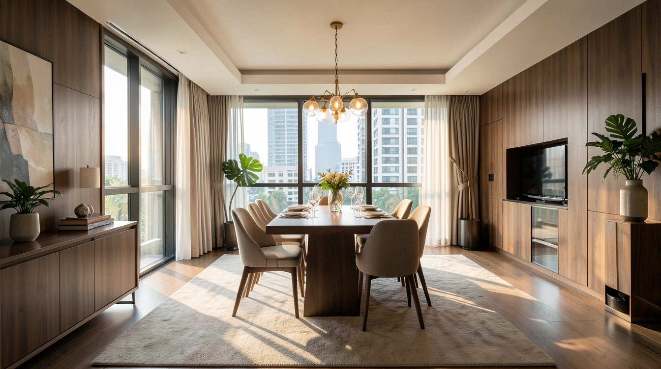 Extendable vs Fixed Dining Table: Is the Extra Flexibility Really Worth It? - Singapore Home Interior