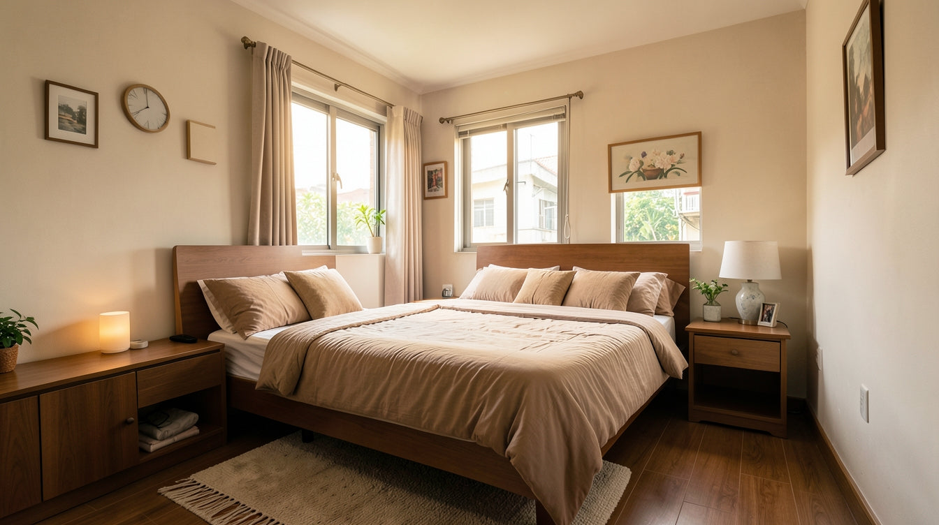 Wood vs Metal Bedframe: Durability, Style and Noise Compared - Singapore Home Interior