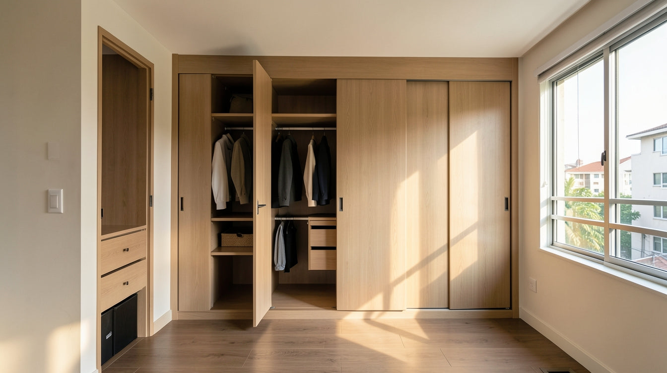 Smart Storage Furniture Ideas for BTO Homes With Limited Built-In Closets - Singapore Home Interior