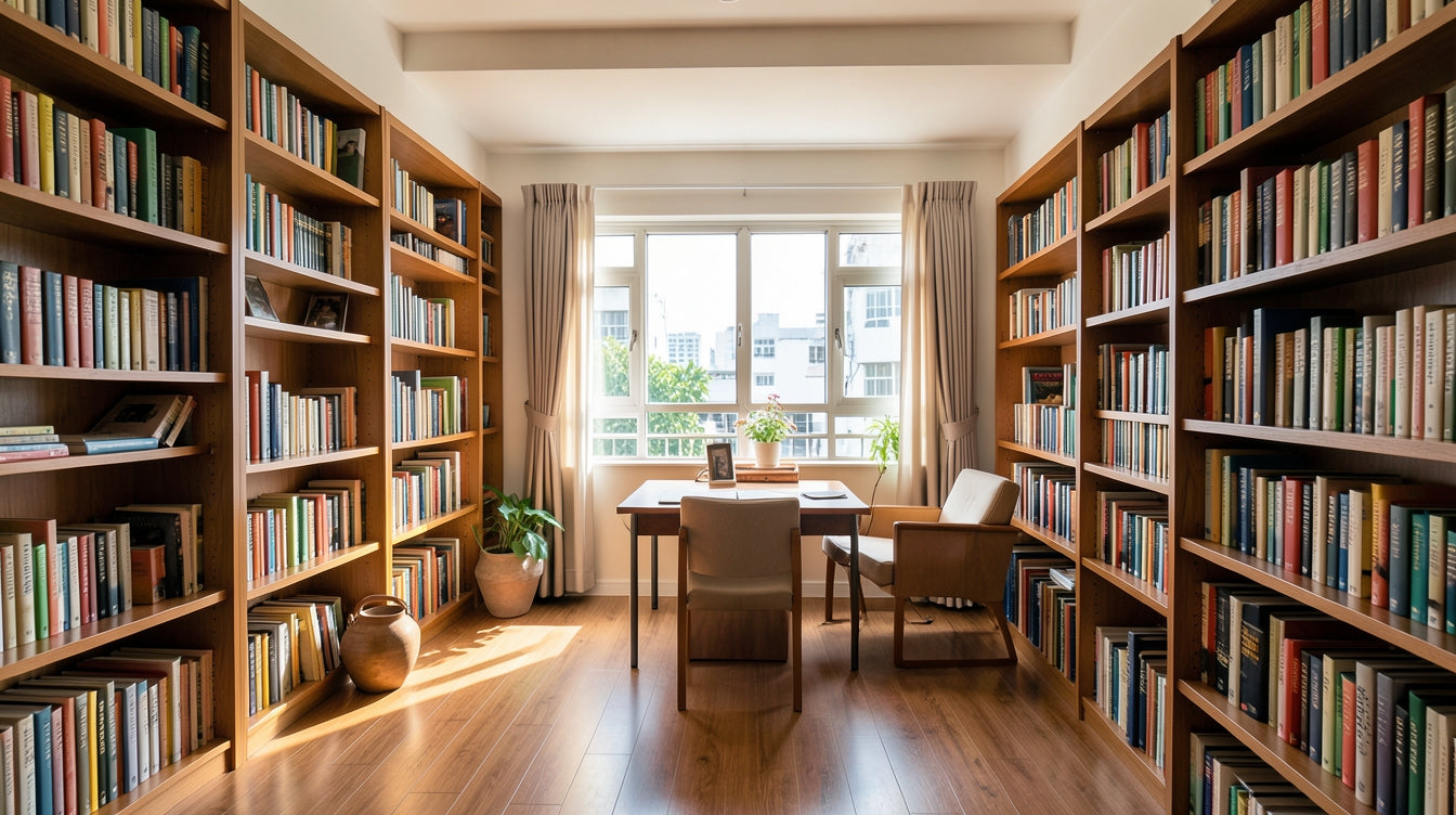 How to Set Up a Study Corner in Your BTO Without Sacrificing Living Space - Singapore Home Interior