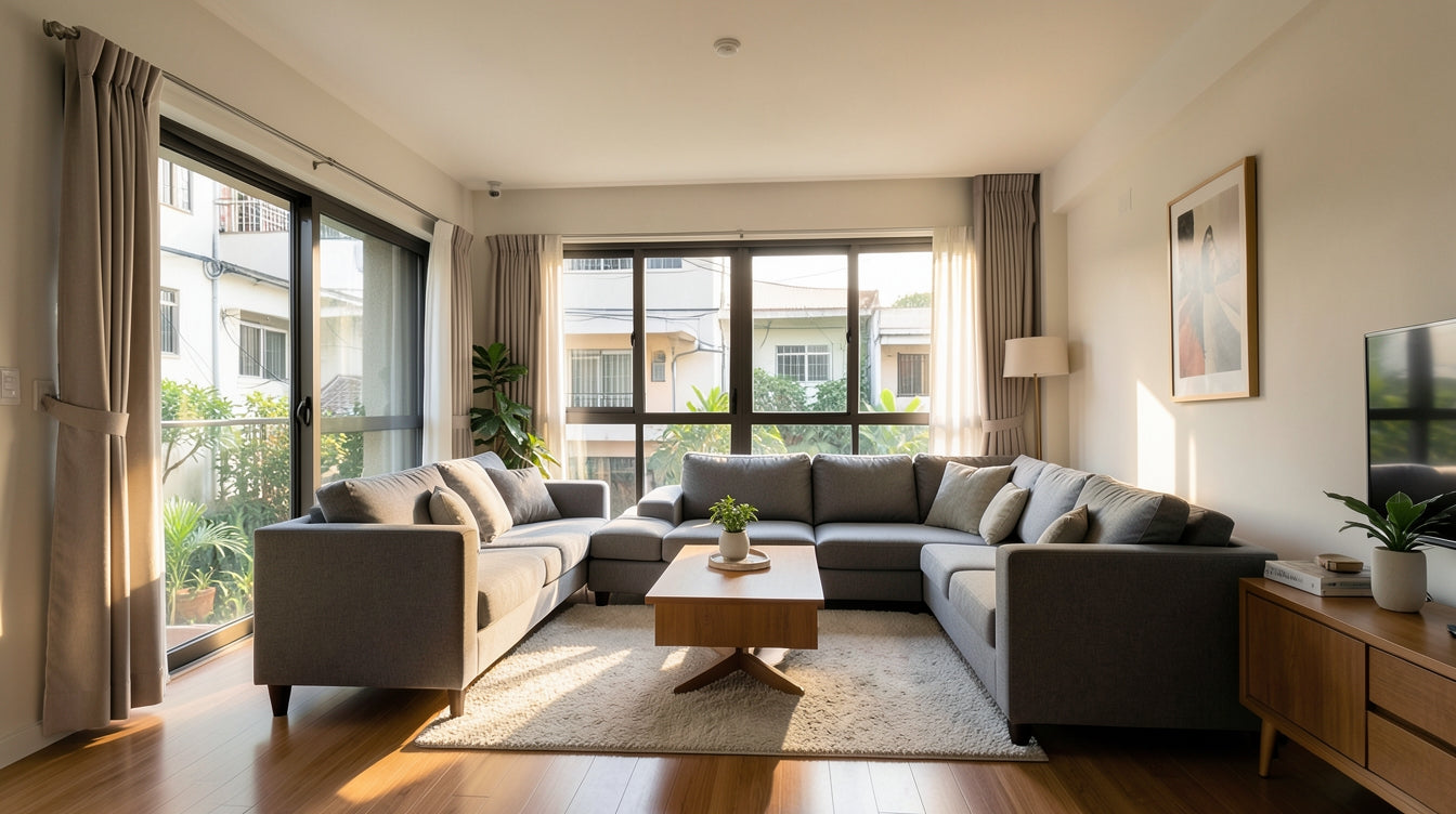 How to Choose a Sofa for a Combined Living and Dining Area Under 30 Square Metres - Singapore Home Interior