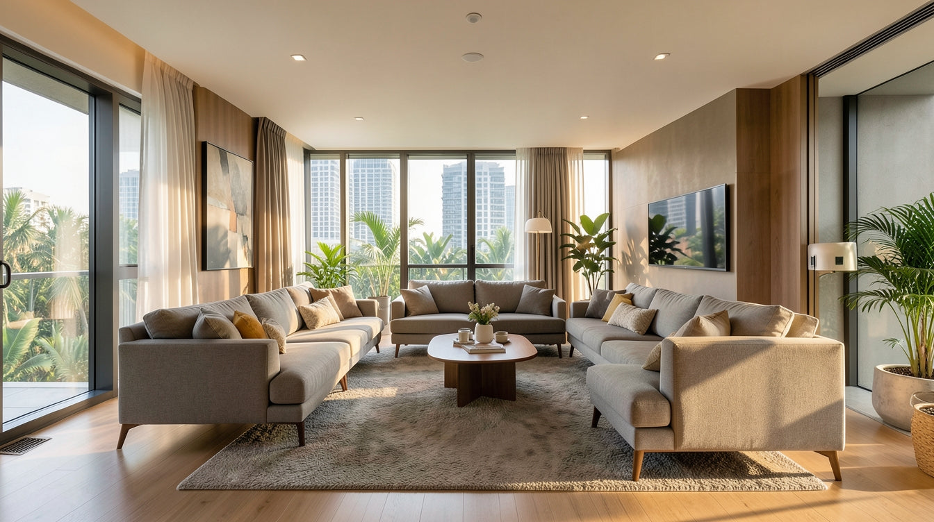 Textured Fabrics, Fluted Wood, and Rounded Edges: The Design Details Trending Now - Singapore Home Interior