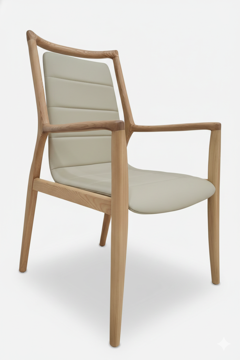 Elmont Light Walnut Dining Chair Singapore