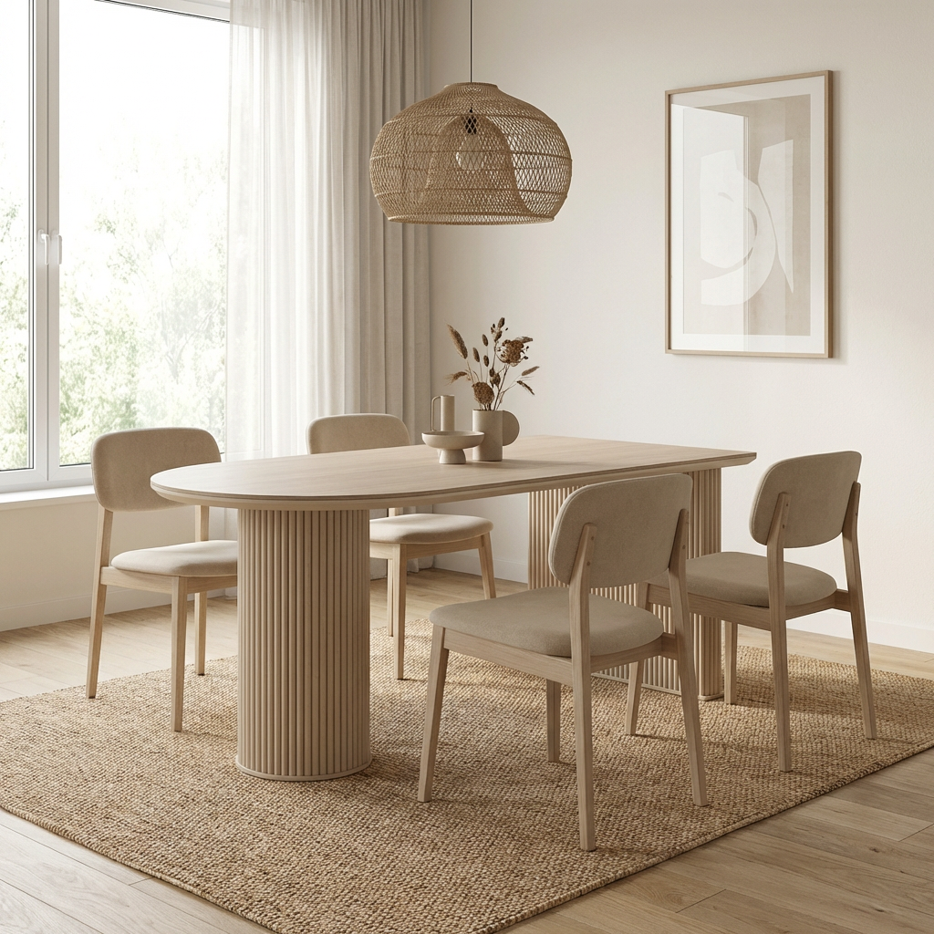 Lunaro Sintered Stone Dining Table