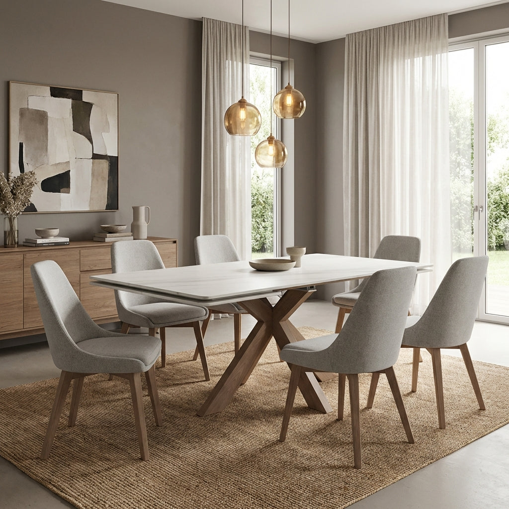 Elara Dining Table — top view Singapore