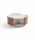 Verona Round Sintered Stone Coffee Table