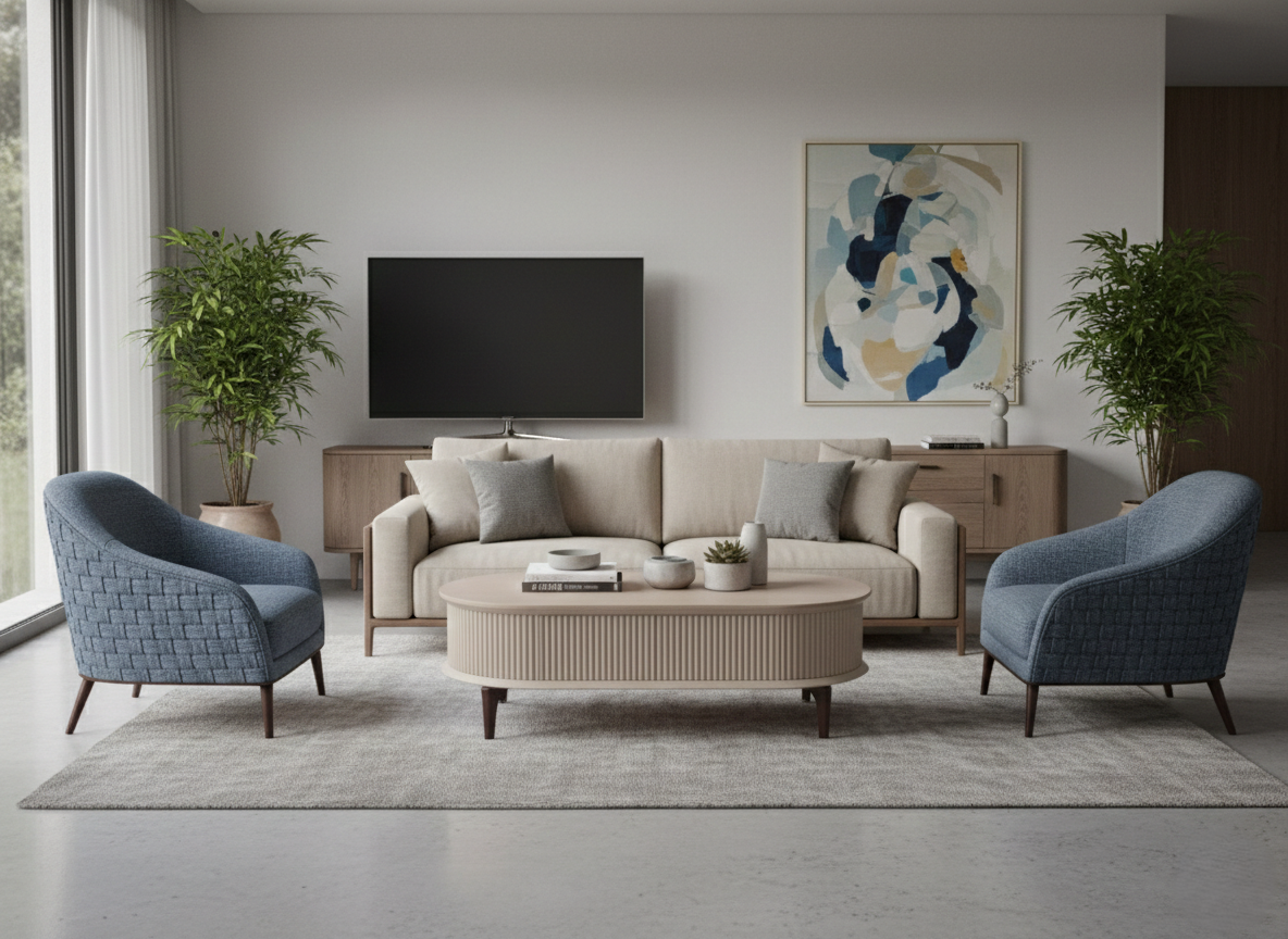 Aurelia Sintered Stone Coffee Table
