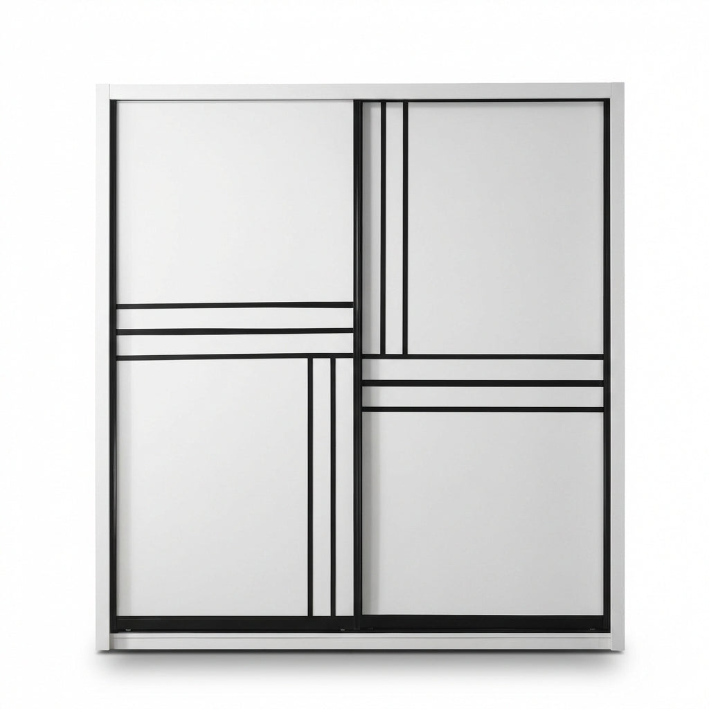 Irvine Geometry Sliding Wardrobe