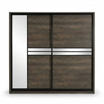 Cardiff Tinted-Panel Sliding Wardrobe