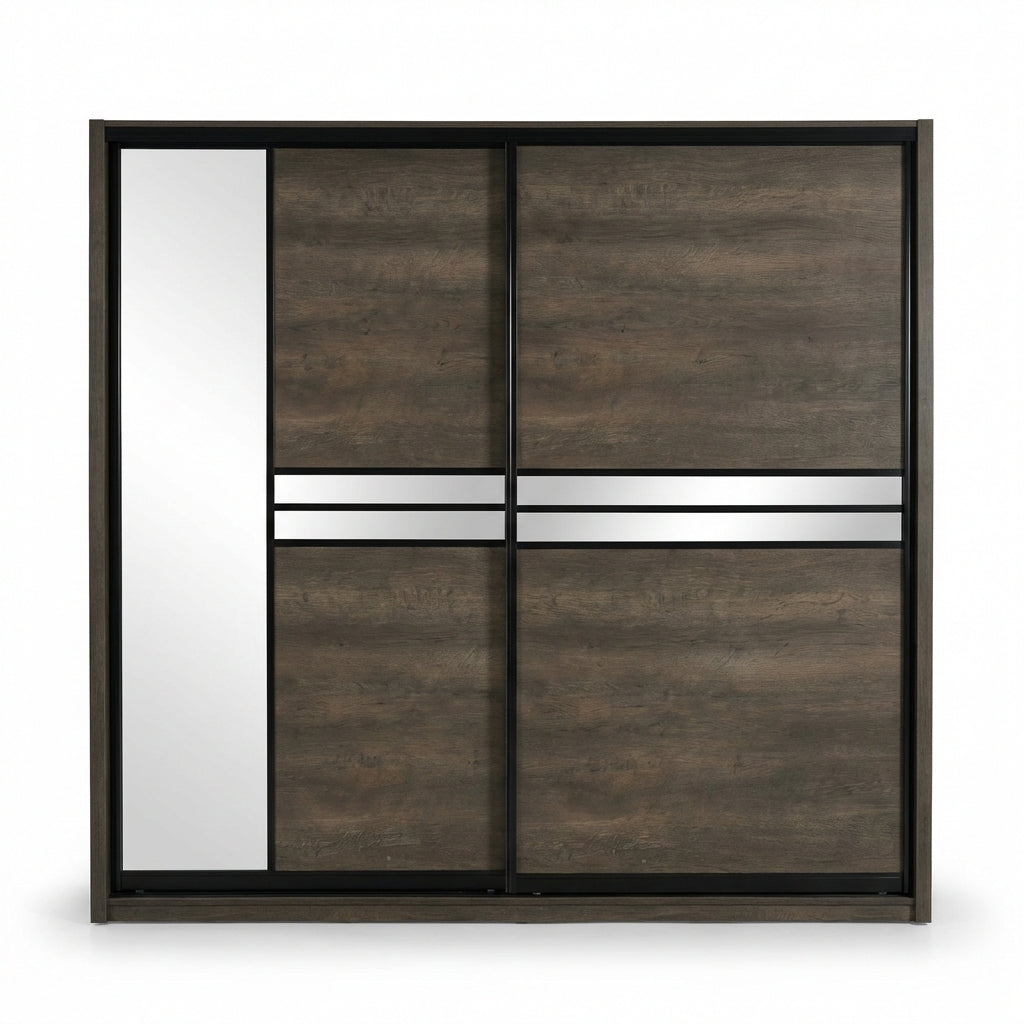 Cardiff Tinted-Panel Sliding Wardrobe