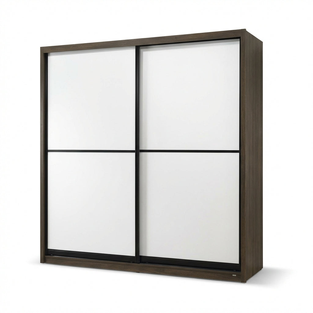 Wolfe Pure Minimal Sliding Wardrobe