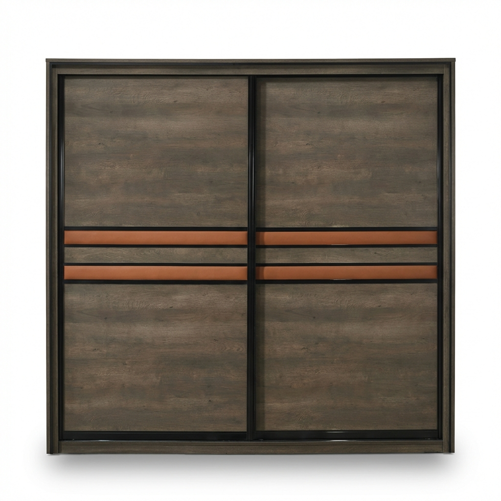 Udore Warm-Accent Sliding Wardrobe