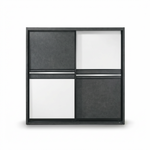 Moscow Two-Tone Sliding Door Wardrobe