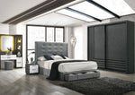 Cabo Dark-Matte Sliding Wardrobe