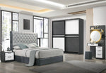 Moscow Two-Tone Sliding Door Wardrobe